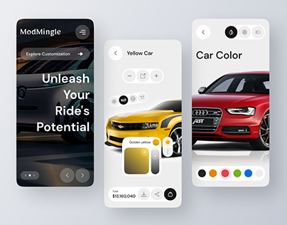 Modmingle - Car Customiser App