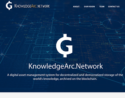 KnowledgeARC.com Web layout
