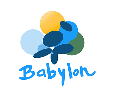 Babylon logo and menus design