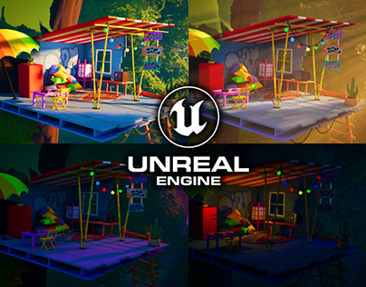 Unreal Engine "TREEHOME" Environment design
