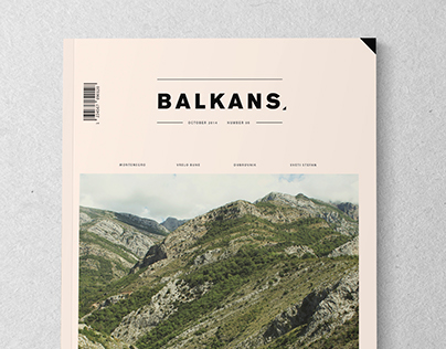 Balkans Magazine Design