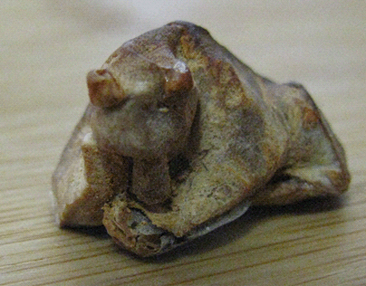 Bear Mishka. Miniature