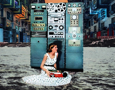 Alice in Musicland #collage Experiment 169