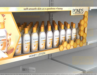 Ponds Honey Shelf Fram & Shelf in Shelf & Glorify