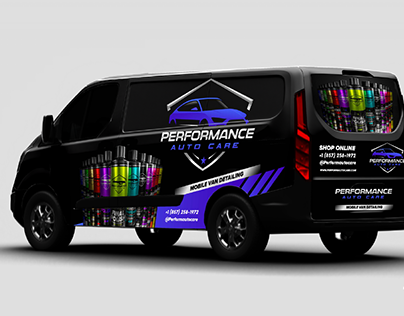 DISEÑO CAR WRAPPING PERFORMANCE AUTO CARE