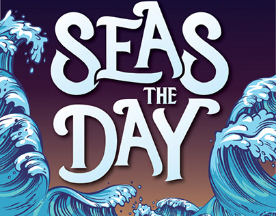 Seas the Day promotional logo