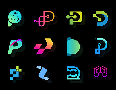 Logo, Logo Design, Modern, Tech, Technology