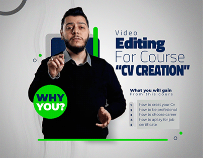 Video Editing For Course "CV Creation"