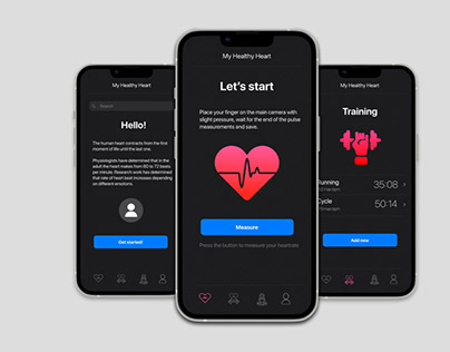 Heart monitoring App
