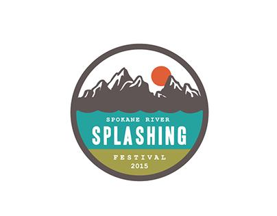 Spokane River Splashing Festival Branding