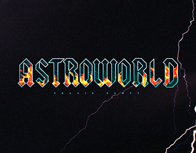 Travis Scott: Astroworld Album Art