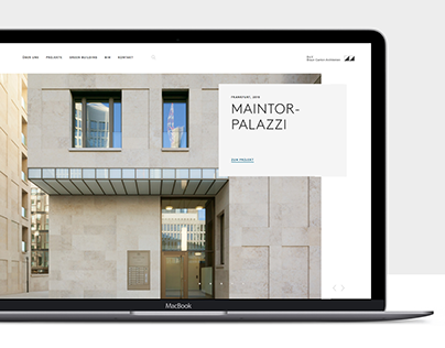 B&V Braun Canton Architects Website Relaunch