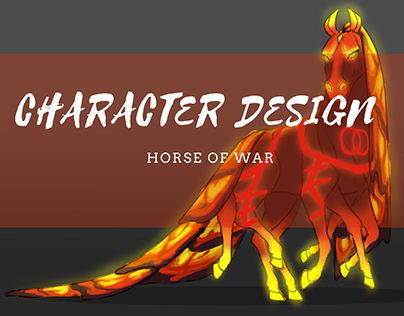Character Design (horse of war)