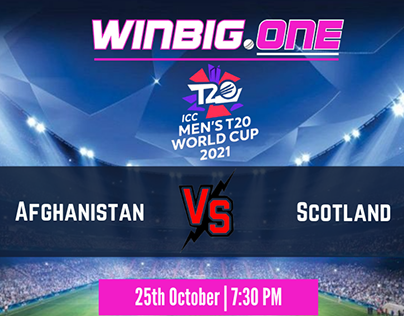 World T20 Cup | Afghanistan vs Scotland | Win Big