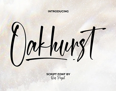Oakhurst Font