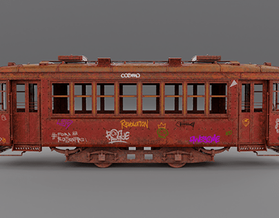 Abandoned Sovietic Tram