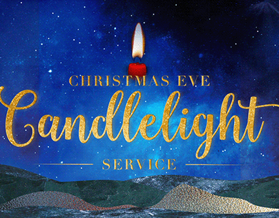 Christmas Eve Candlelight | Sermon Graphic