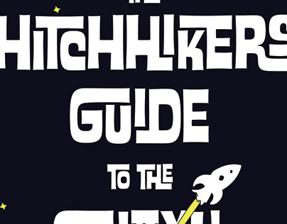 The Hitchhikers Guide to the Galaxy Book Cover