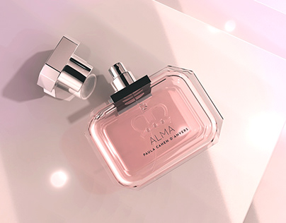 Publicidad y Modelado 3D - Perfume