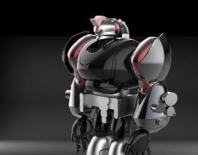Robot "Iron Man-y"