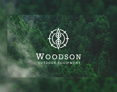 Branding for outdoor equipment Woodson