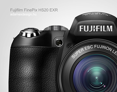 Fujifilm FinePix HS20 camera drawing