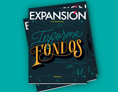 Lettering magazine cover (EXPANSIÓN)