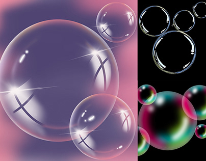 Bubbles Digital Art