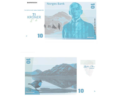 Norwegian Redesign Banknote
