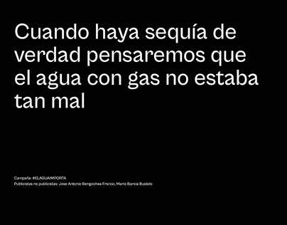 Campaña / #ELAGUAIMPORTA