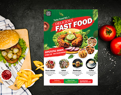 Project thumbnail - Restaurant food menu design