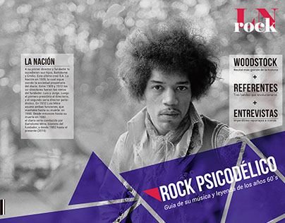 Proyecto editorial La Nacón Rock