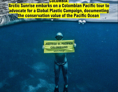 Expedición Protege el Pacífico Colombiano Greenpeace