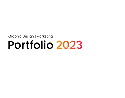 Portfolio 2023 | Graphic Designer & Publicist