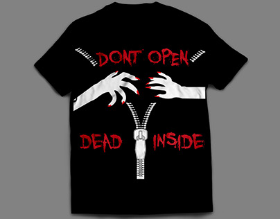 "Dont open" T-shirt