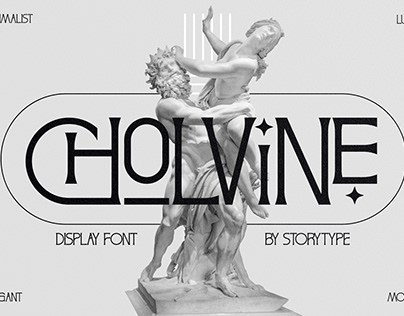 Cholvine Typeface