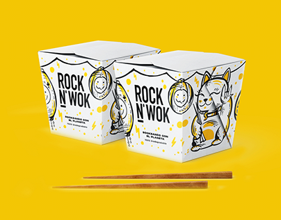 ROCK N’ WOK / Packaging