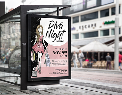 Diva Night Poster