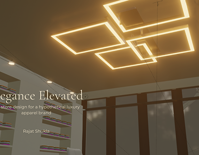 Elegance Elevated: Hypothetical 3D Store Design