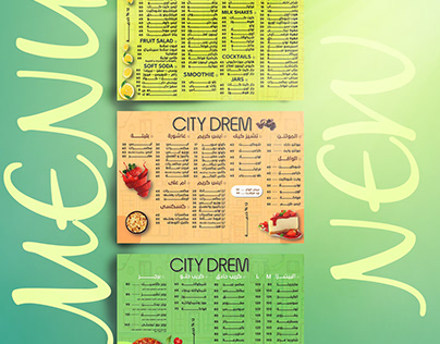 city drem's menu