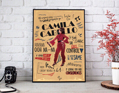 Merchandising personalizado Camila Cabello