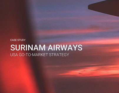 Surinam Airways Marketing Campaign