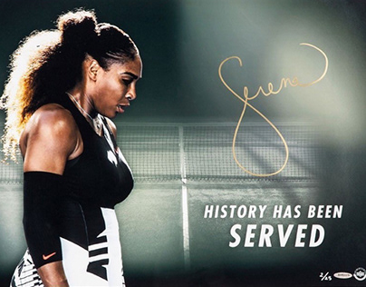 Serena Williams Upper Deck Campaign
