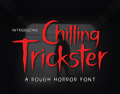 Chilling Trickster - Rough Horror Font (COPY)