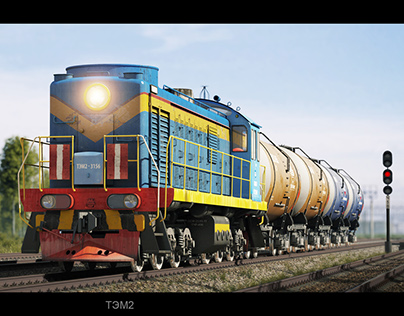 Russian shunting locomotives