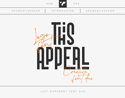 Project thumbnail - This Appeal - creative font duo | FREE
