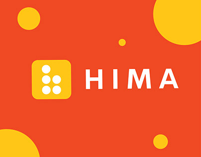 "HIMA" varks company branding
