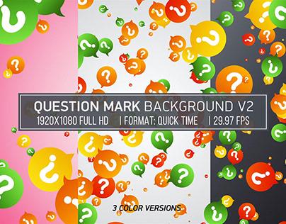 Question Mark Background V2