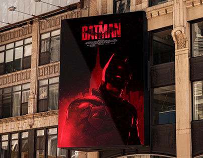 Batman Movie Poster By Dice Students