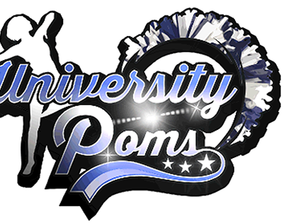 University Poms Logo